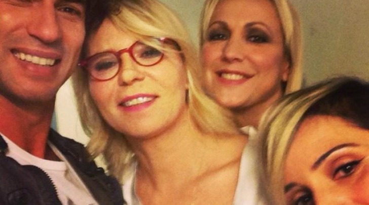 Maria De Filippi, Kledi Kadiu, Alessadra Celentano e Veronica Peparini