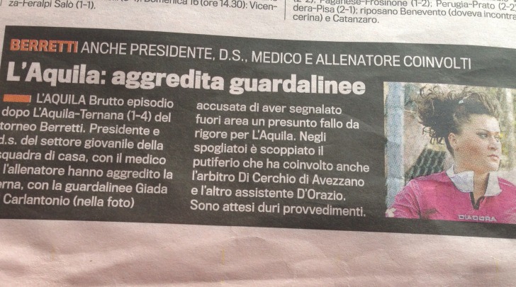 L'articolo su La Gazzetta dello Sport