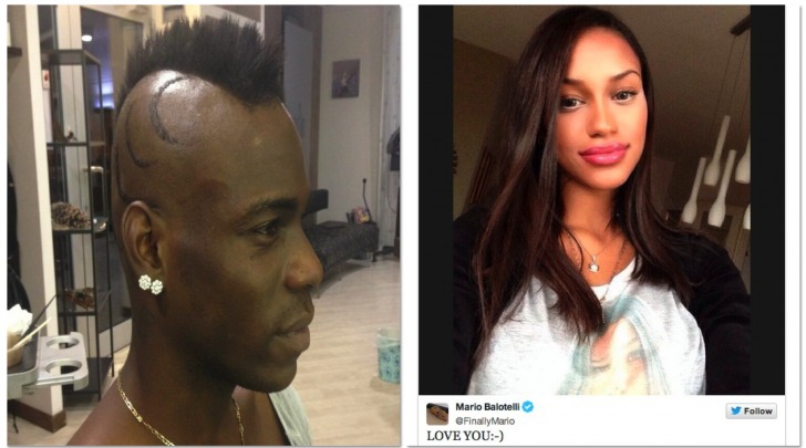 Mario Balotelli - Fanny Neguesha