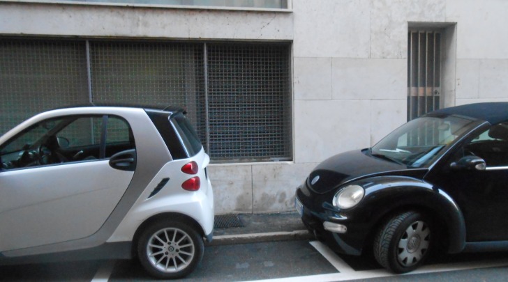 Parcheggi in via Vicentini