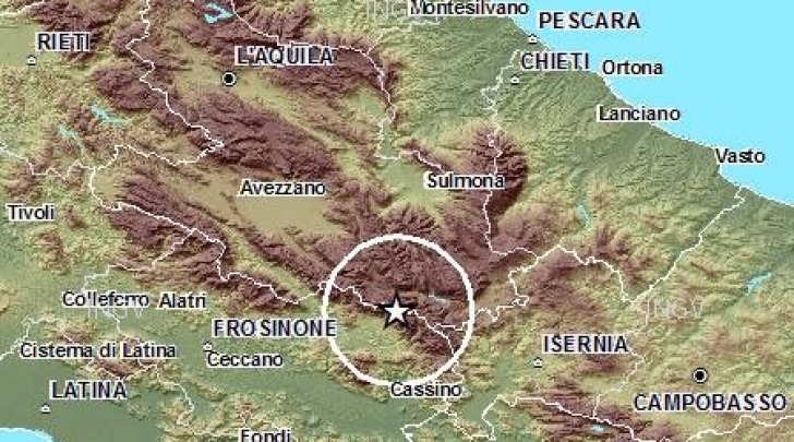 Terremoto Frosinone