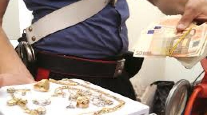 Confisca oro carabinieri