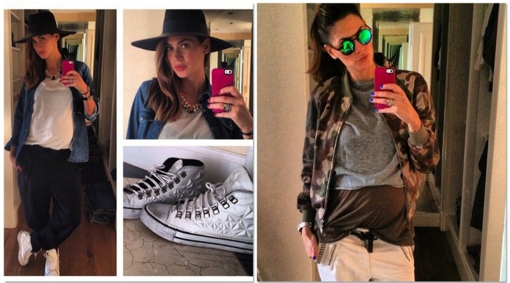 Melissa Satta, Fashion col pancione