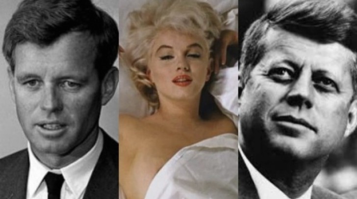 Robert Kennedy, Marylin Monroe, Jonh F. Kennedy