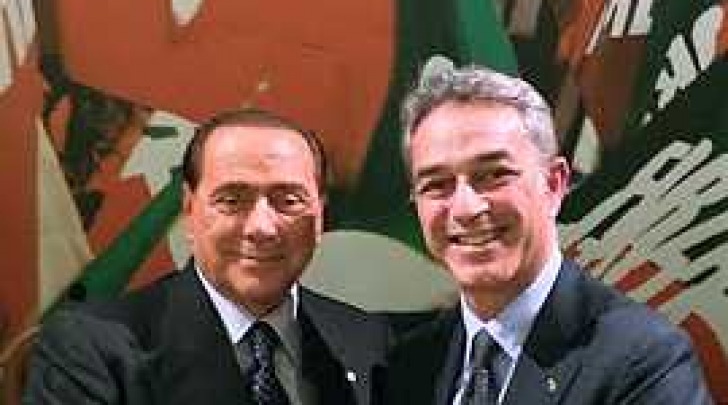 Silvio Berlusconi e Nazario Pagano