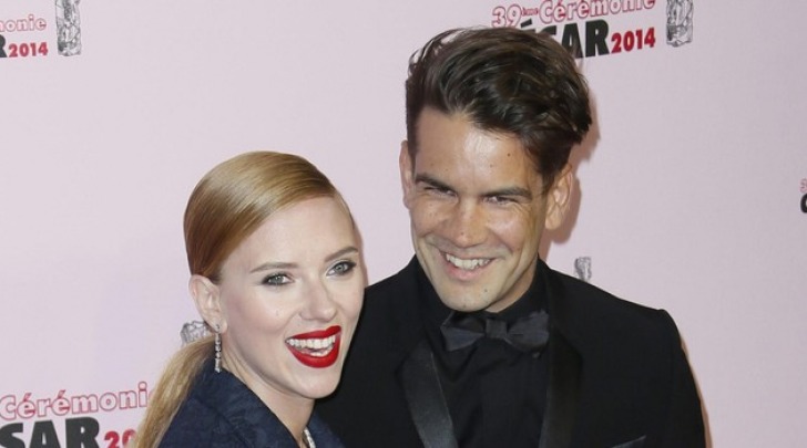 Scarlett Johannson e Romain Dauriac