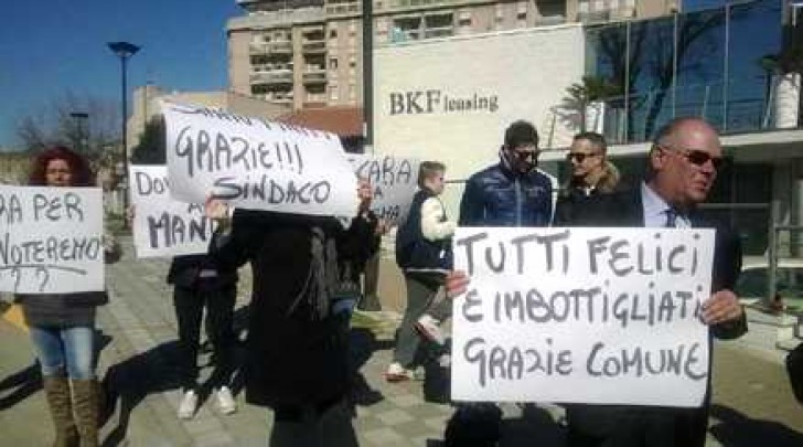 Protesta Commercianti PE