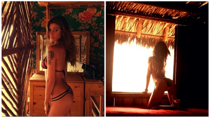 Belen Rodriguez in Brasile