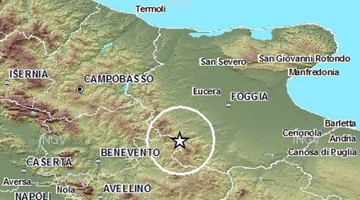 Scossa terremoto tra Puglia e Calabria