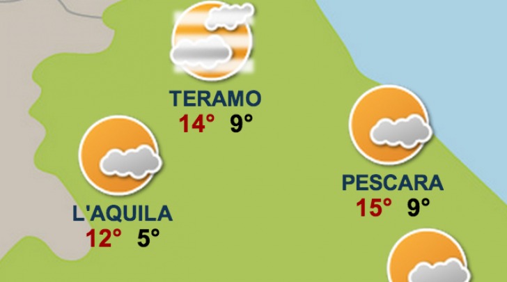 Meteo, instabilità Abruzzo