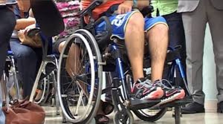 protesta disabili