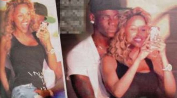 Mario Balotelli mano morta con Fanny