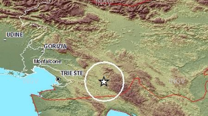 Terremoto Slovenia Trieste