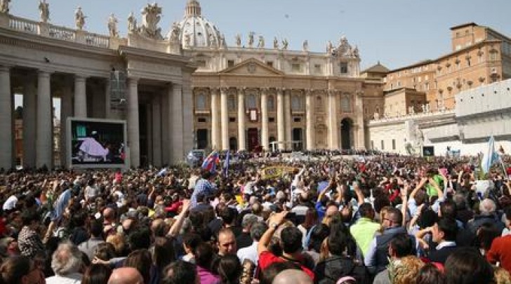 Croce Rossa piazza San Pietro