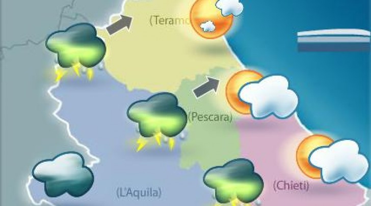 Tempo in peggioramento in Abruzzo