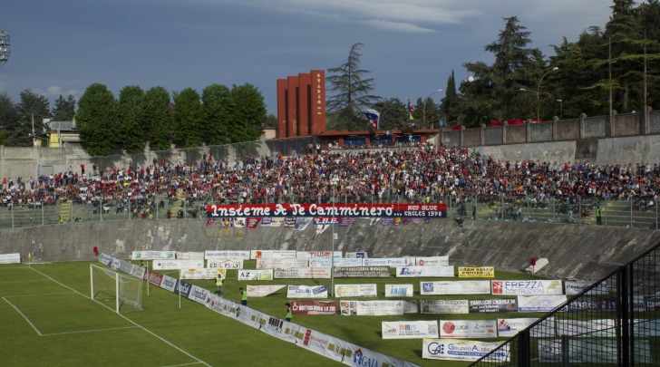 L'Aquila Calcio coreografia