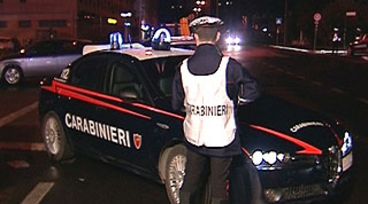 Carabinieri furto e aggressione