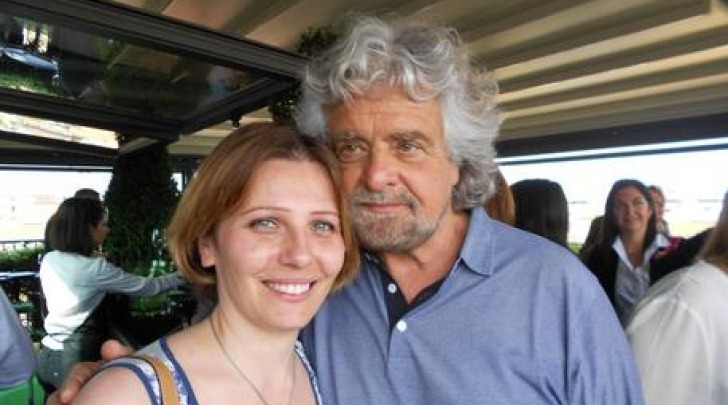 Daniela Aiuto e Beppe Grillo