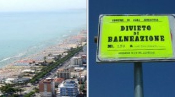 Divieto di balneazione su un tratto della spiaggia albense