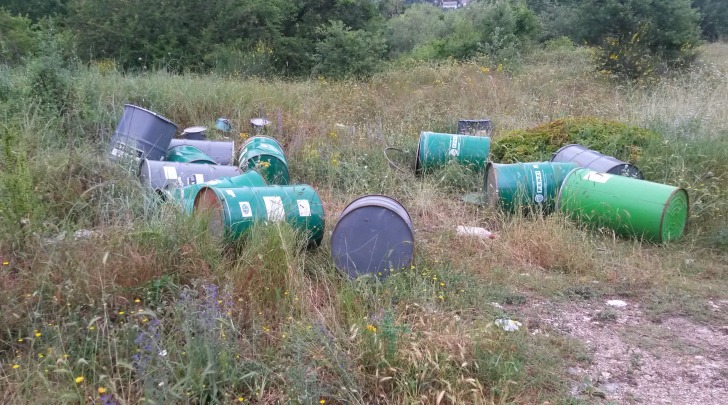 Discarica a cielo aperto