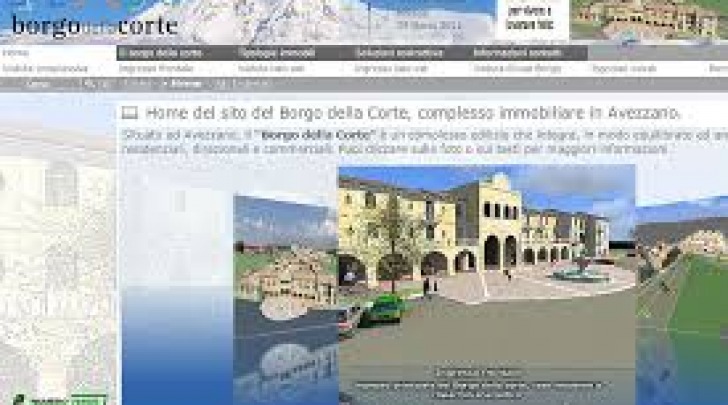 Il sito di "Borgo della Corte"