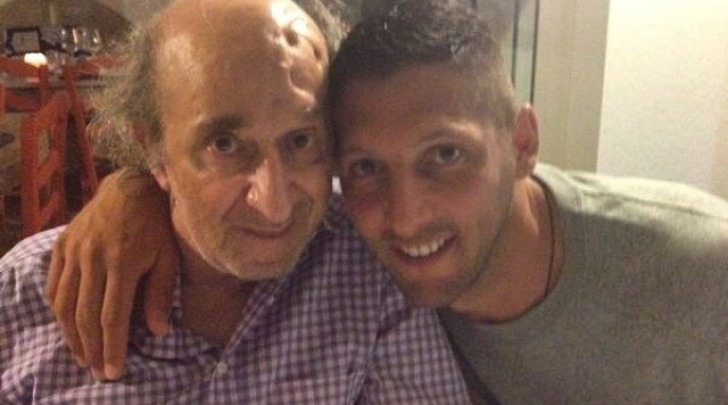 Marco Materazzi con Bruno Arena