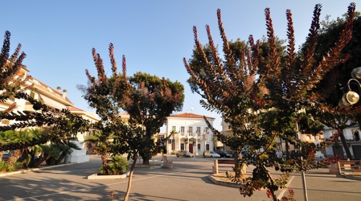 Piazza IV Novembre di Alba Adriatica