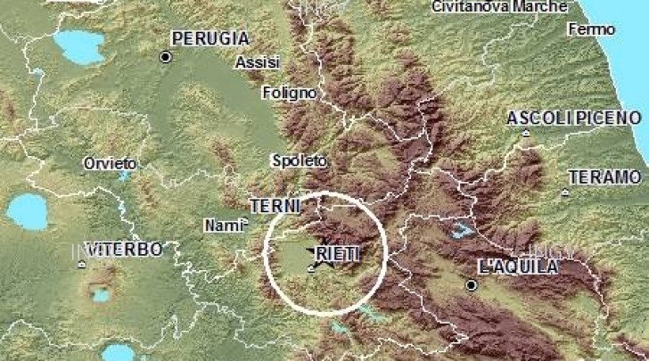 terremoto appennini