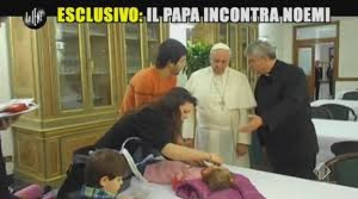 Noemi e Papa Francesco