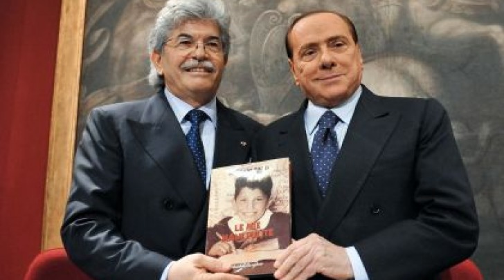 Antonio Razzi e Silvio Berlusconi