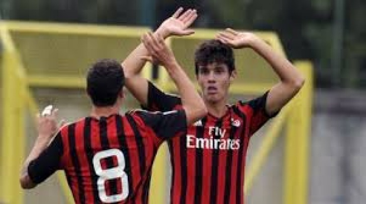 Marco Pinato con la maglia del Milan