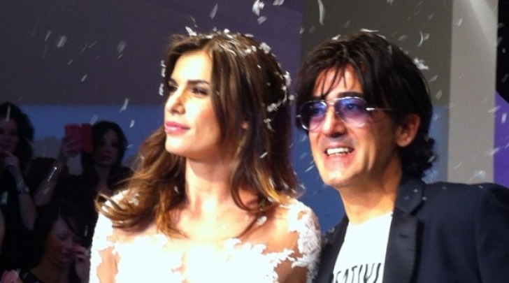 Alessandro Angelozzi con Elisabetta Canalis