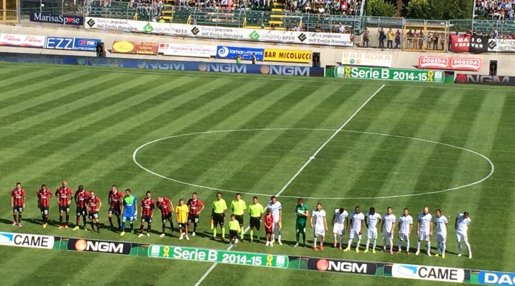 Le squadre in campo