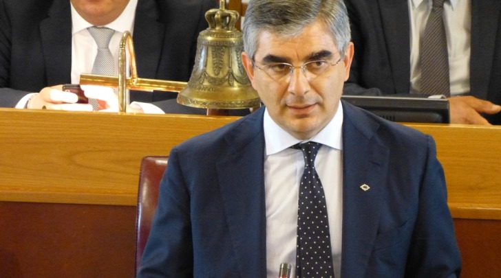 Il Presidente della Regione Abruzzo, Luciano D'Alfonso