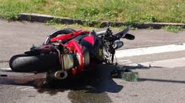 moto incidente