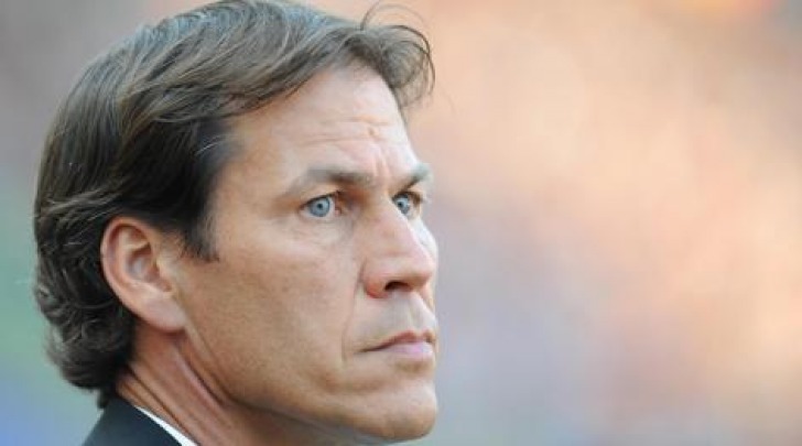 L'allenatore della Roma Rudi Garcia