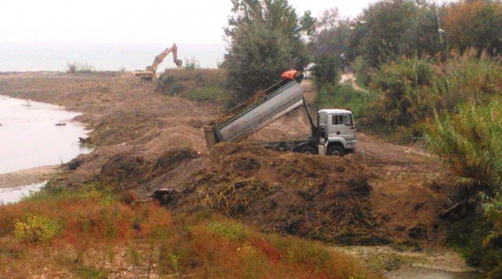 lavori fiume tordino