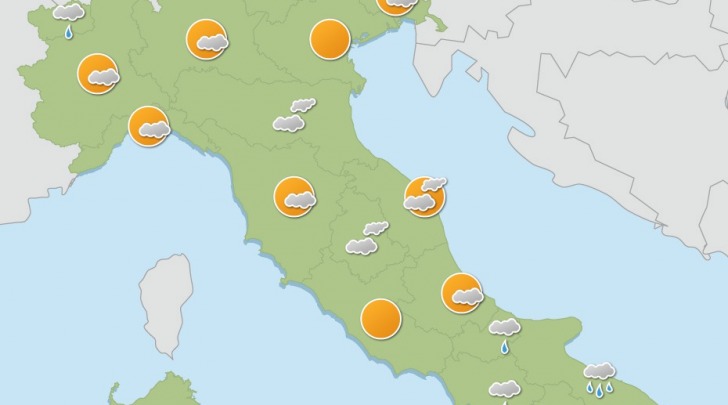 Italia divisa in due dal maltempo