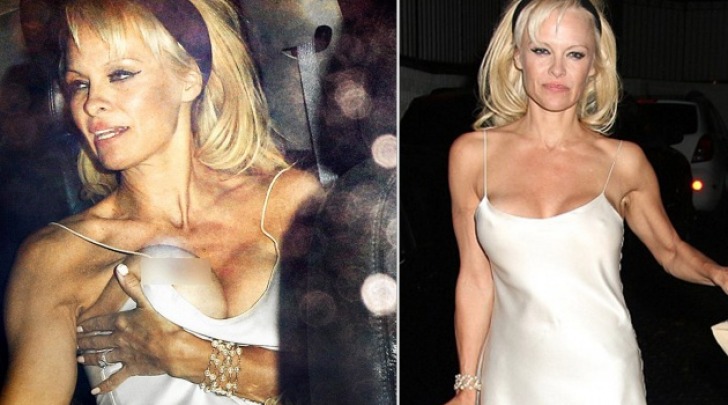 Pamela Anderson Fuori di Seno