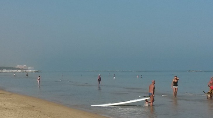 Caldo a Pescara