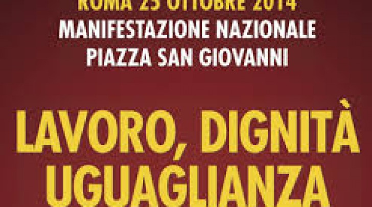 manifestazione CGIL