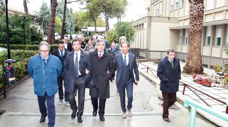visita D'Alfonso ospedale Giulianova