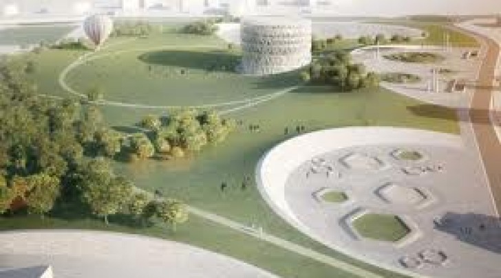Progetto del parco urbano in piazza d'Armi