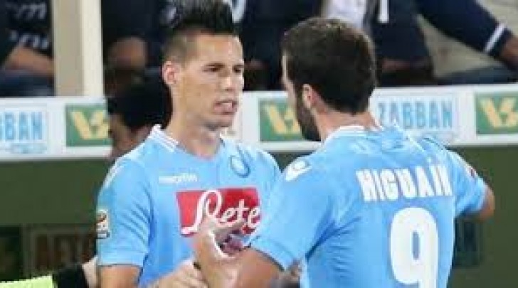 Marek Hamsik e Gonzalo Higuain