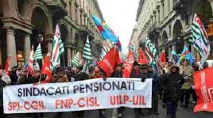 Manifestazione pensionati