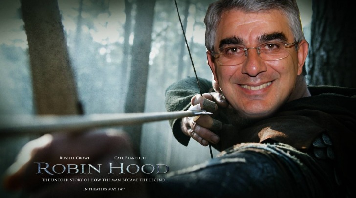 Luciano D'Alfonso Robin Hood