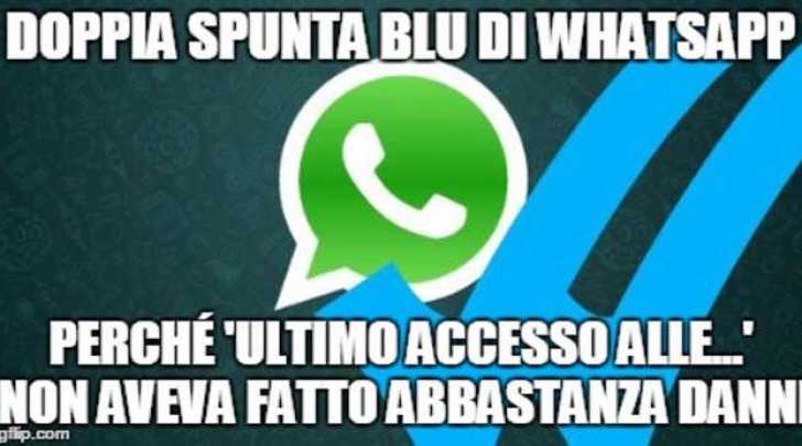 WhatsApp doppia spunta blu