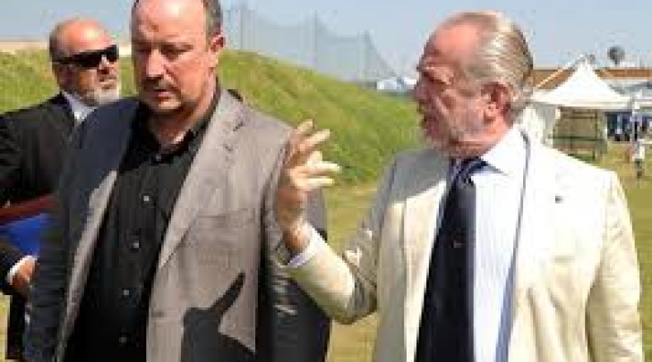 Rafa Benitez ed Aurelio De Laurentiis