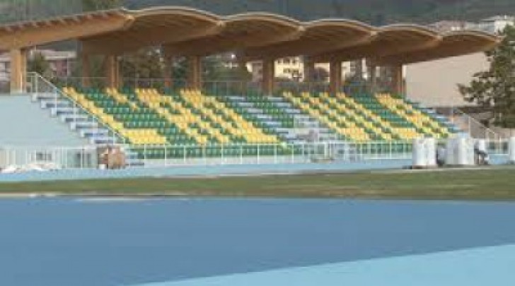 Pista d'atletica in Piazza d'Armi