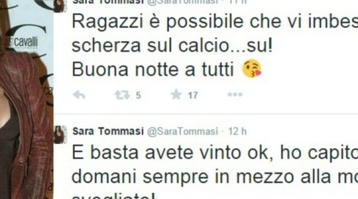 Sara Tommasi contro i Napoletani